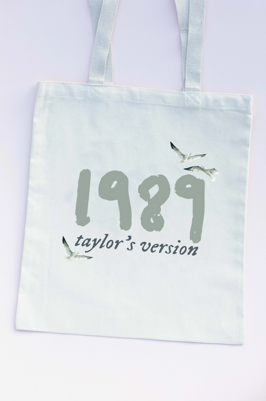 1989 tote bag