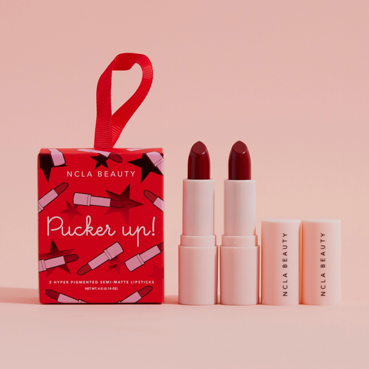 Pucker Up Red Lipstick Holiday Gift Set