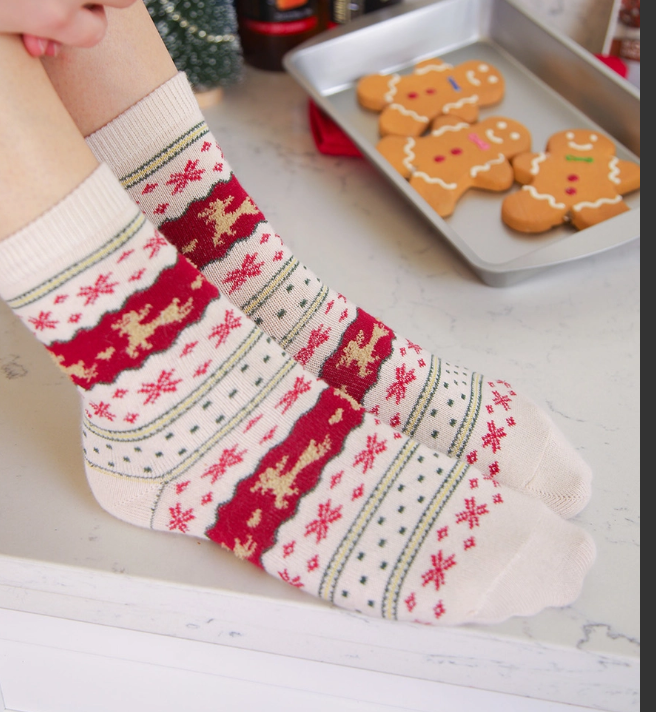 BF DICKSON XMAS GRAPHIC SOCKS