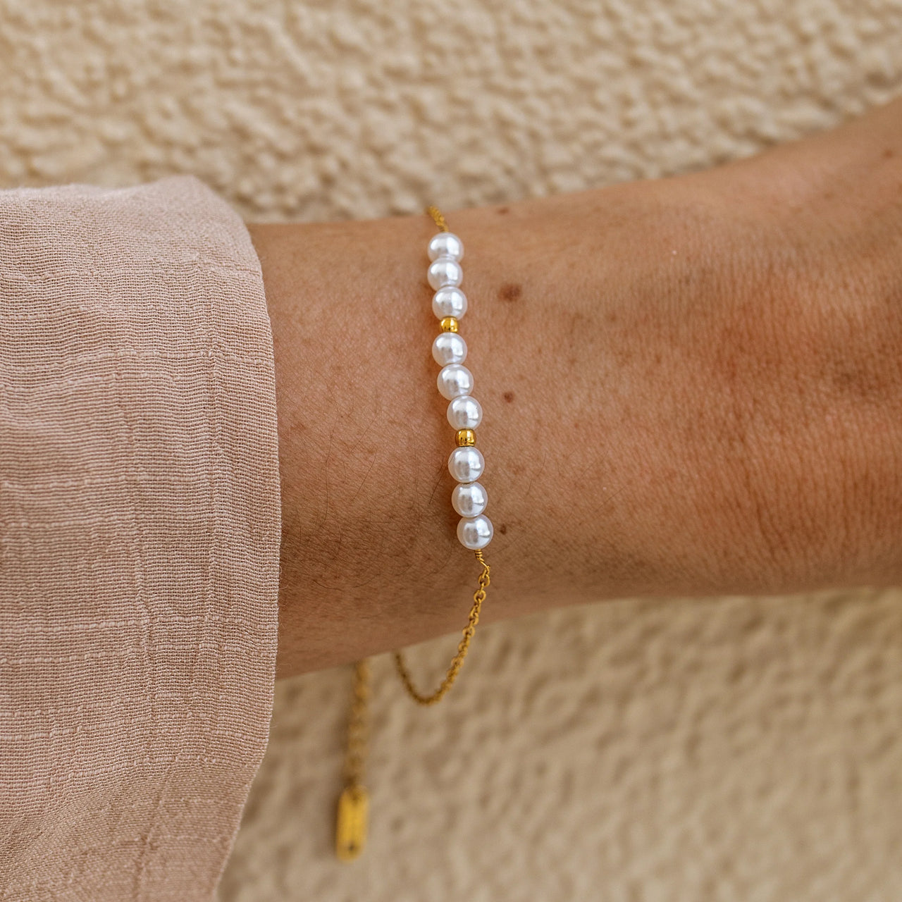 Pearl Diver Petite Bracelet Gold