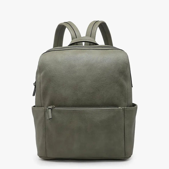 James Backpack With Front Zip Pocket