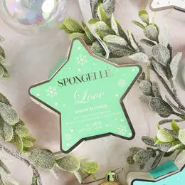 Snow Flower Holiday Star Body Buffer Spongelle
