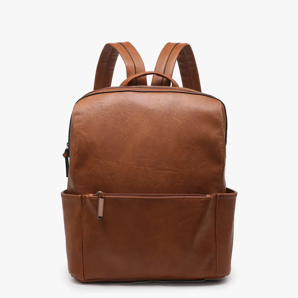 James Backpack With Front Zip Pocket