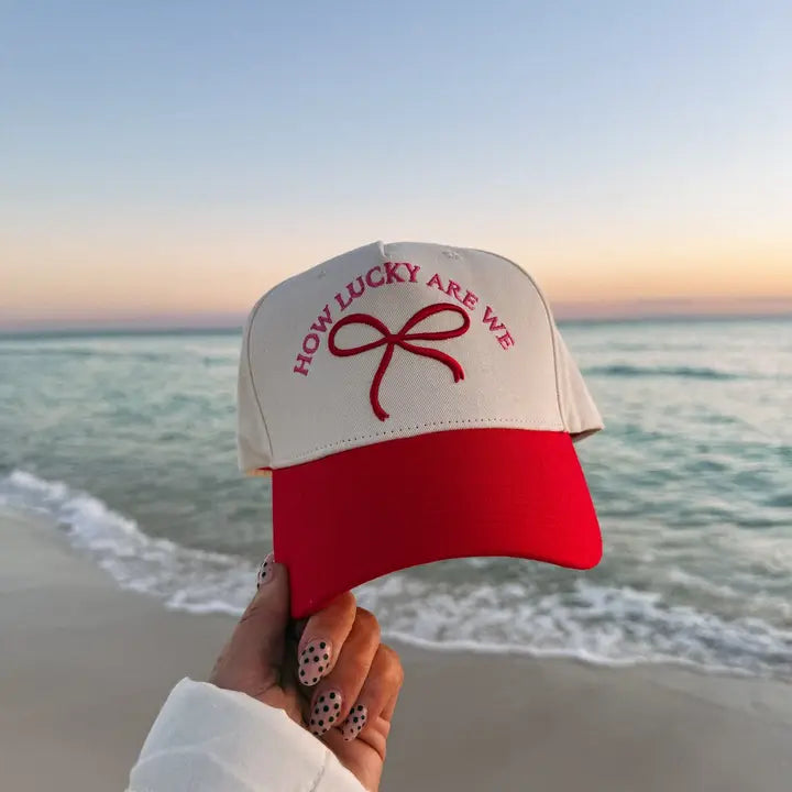 How Lucky Bow Trucker Hat
