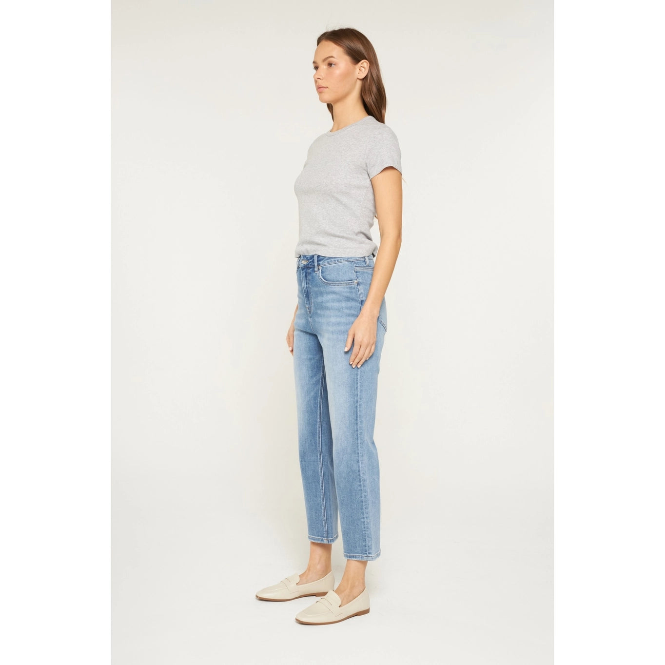 Super High Straight Loose Fit
