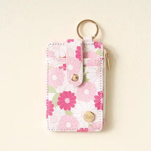 Keychain Wallet-Daisy Craze Hot Pink Darling Effect