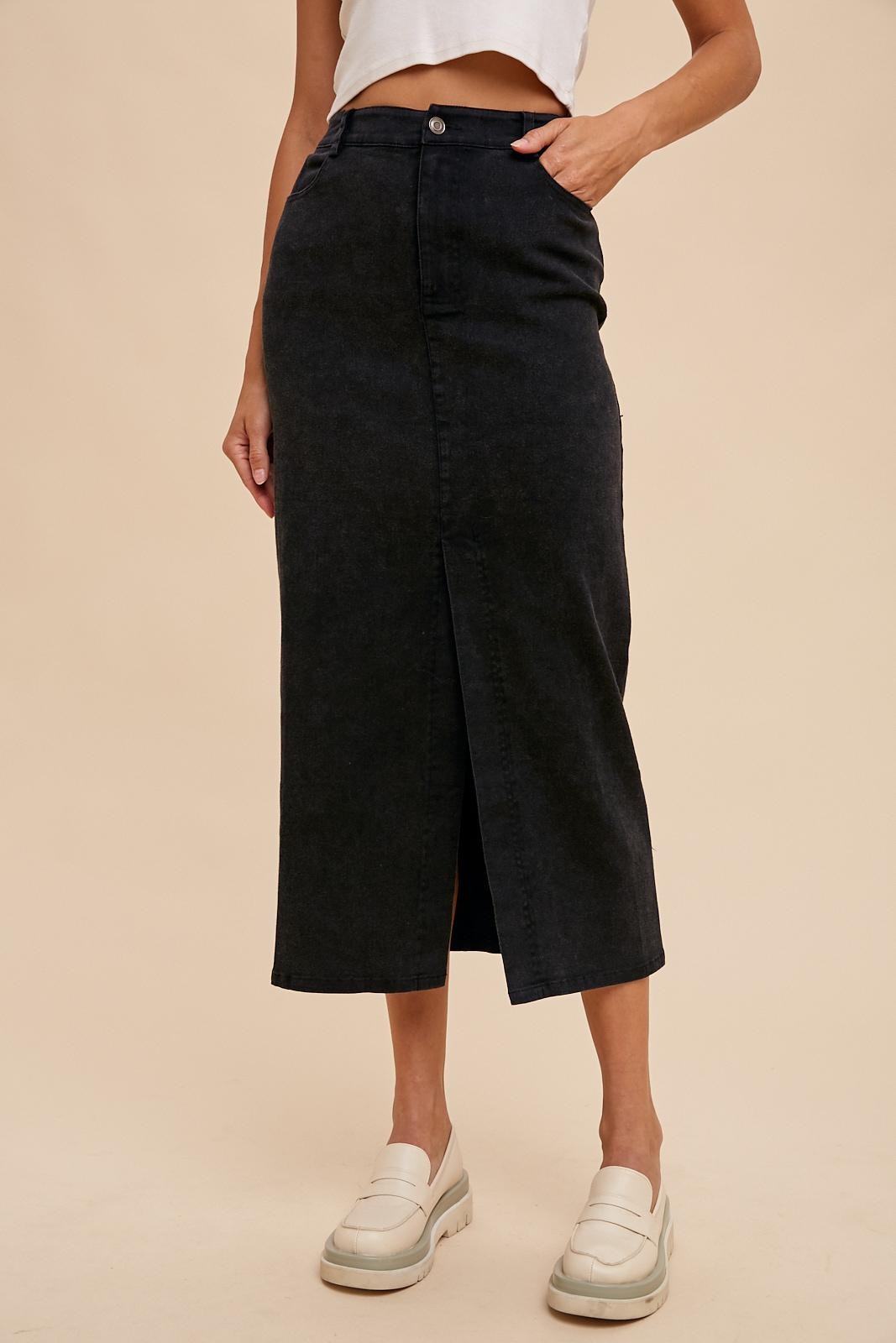 slit skirt