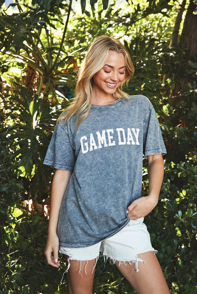 game day grey mineral washed