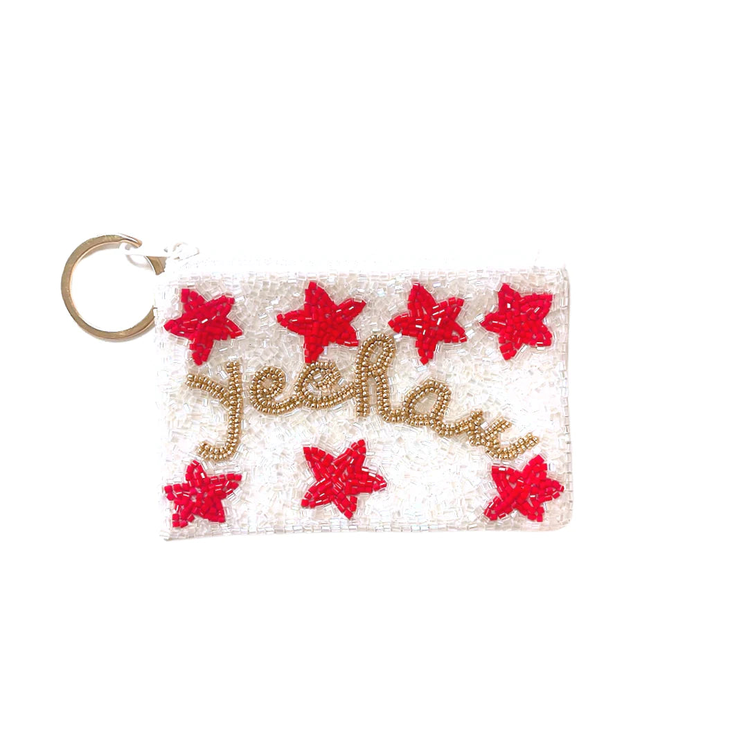 Yeehaw stars red Keychain