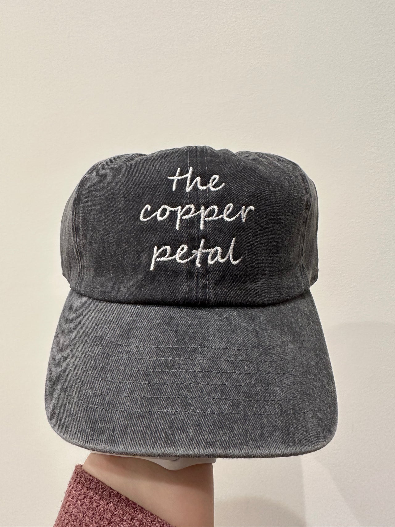 the copper petal hat