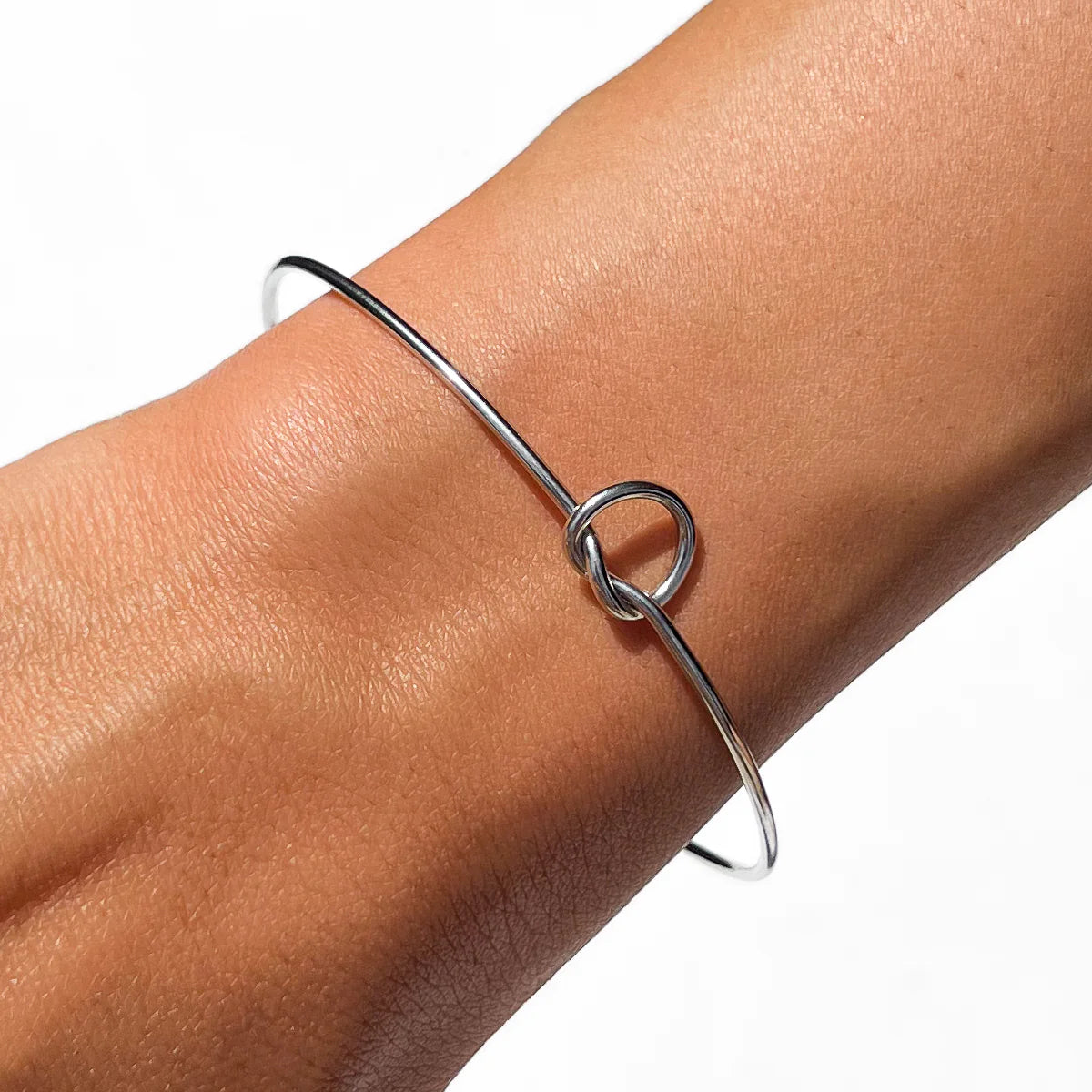 Forever Knot Bracelet Silver