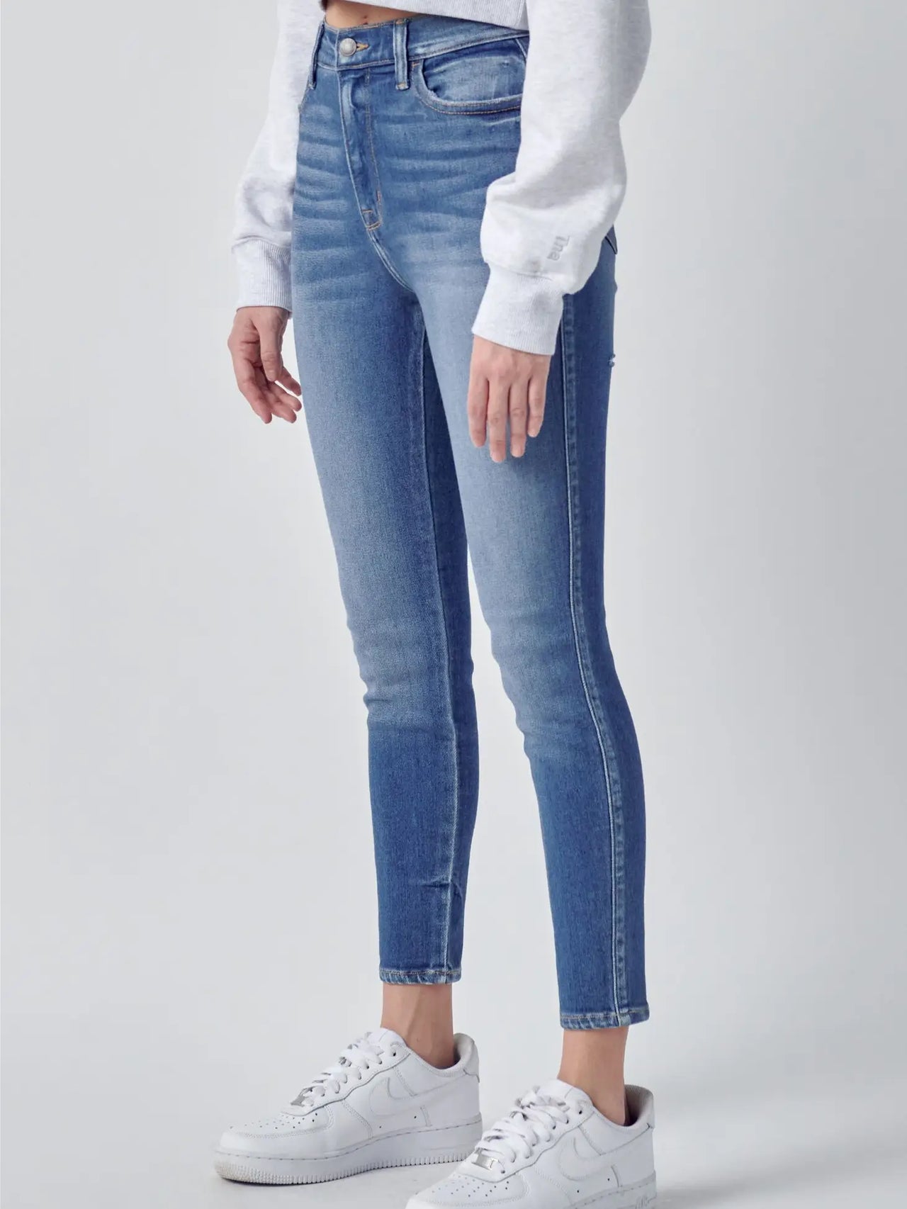 high rise crop skinny