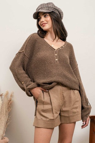 ross olive sweater