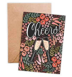 Cheers Greeting Card Elyse Breanne Design