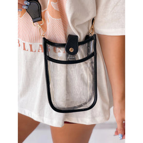 Mini Clear Crossbody Bag