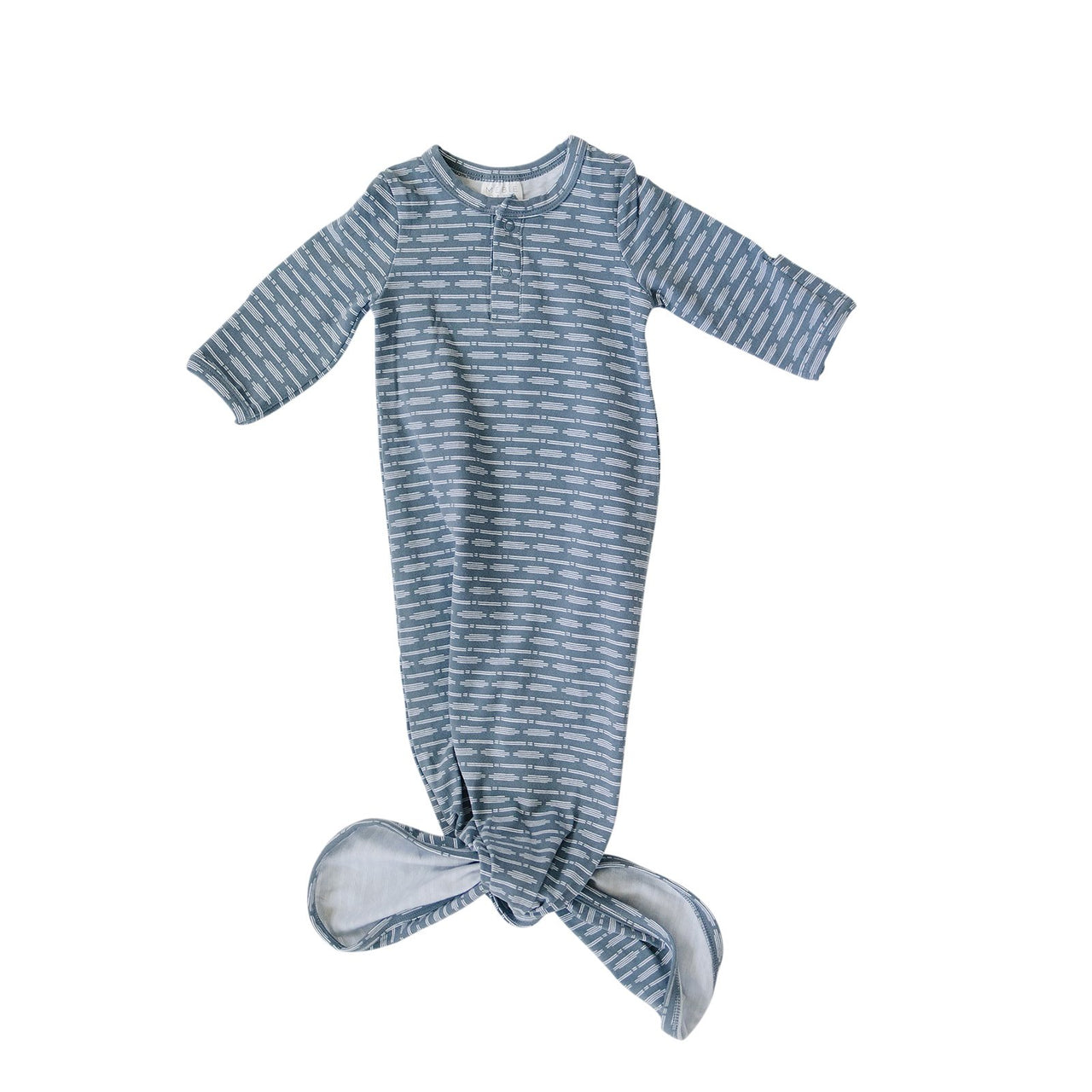 blue horizon knot gown