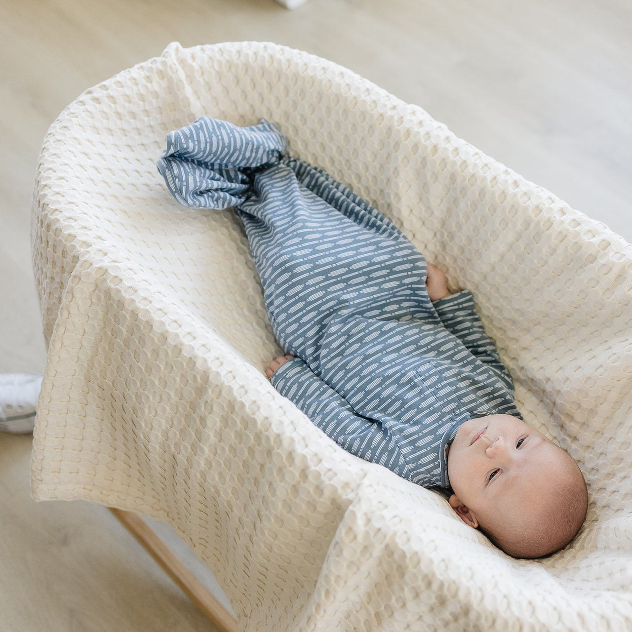 blue horizon knot gown