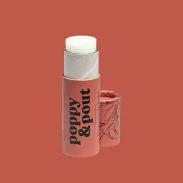 Pomegranate Peach Lip Balm Poppy & Pout
