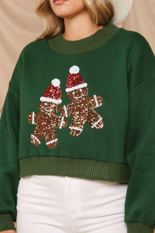 gingerbread sweatshirt