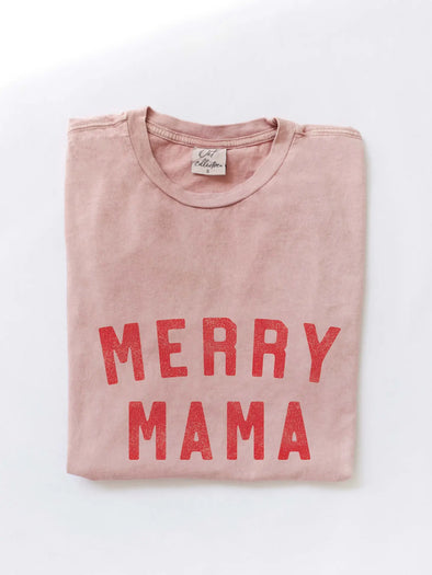 merry mama mineral washed tee