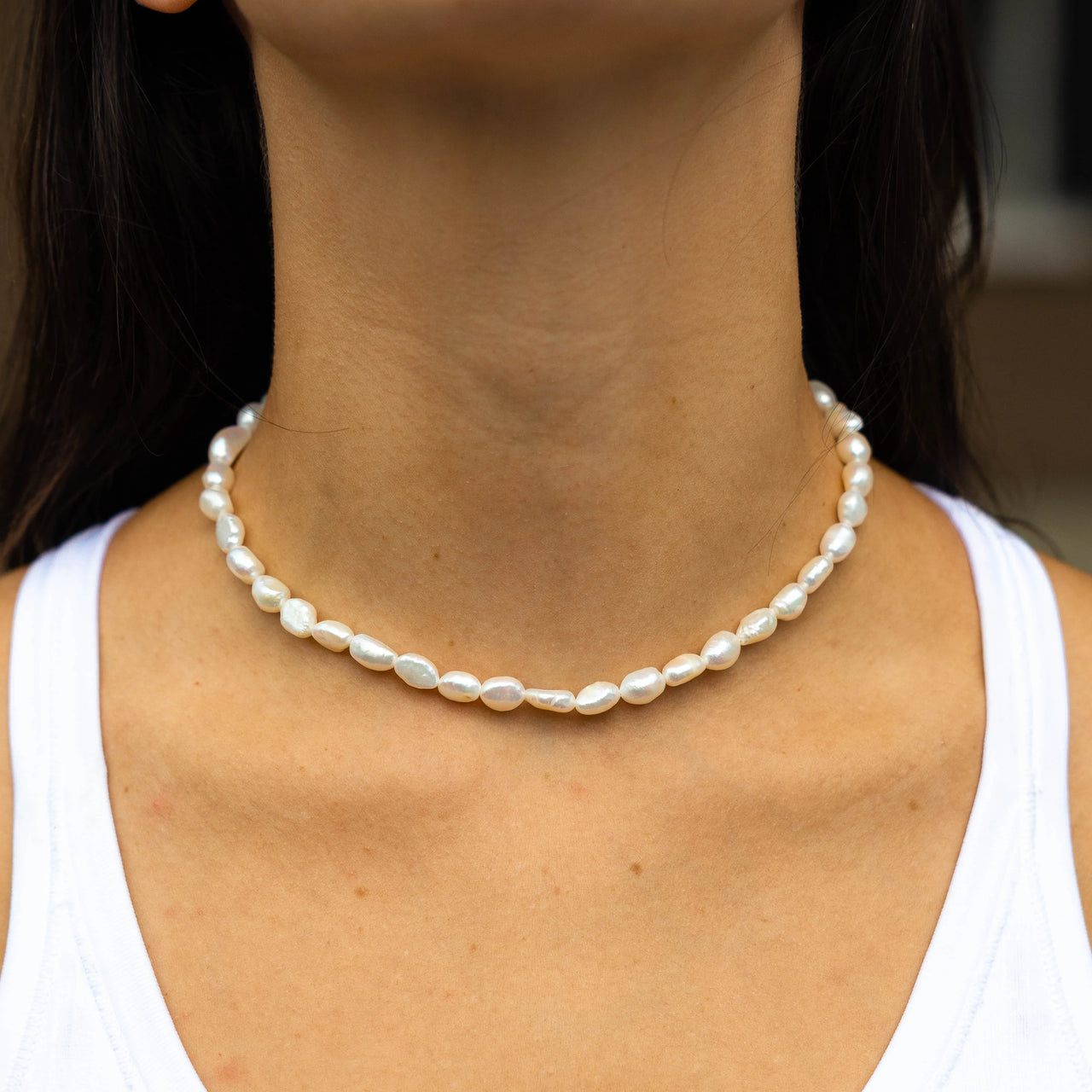 pearl diver necklace