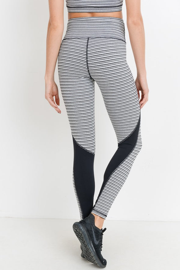 stripe leggings