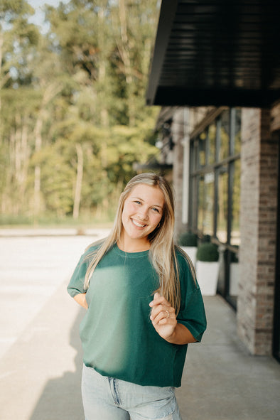 easy tee hunter green