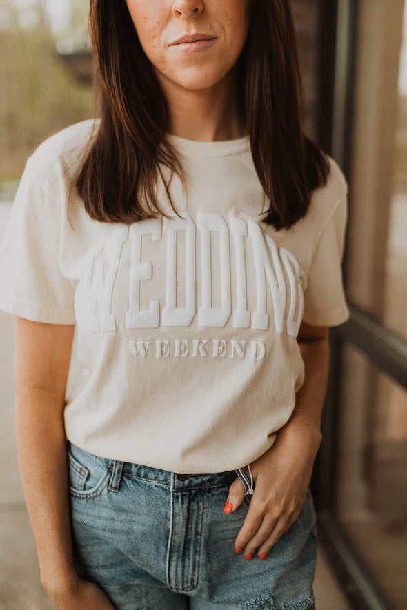 wedding weekend tee