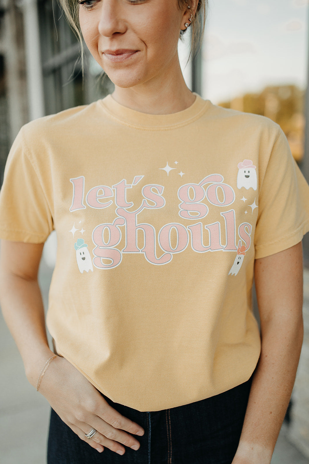 lets go ghouls tee