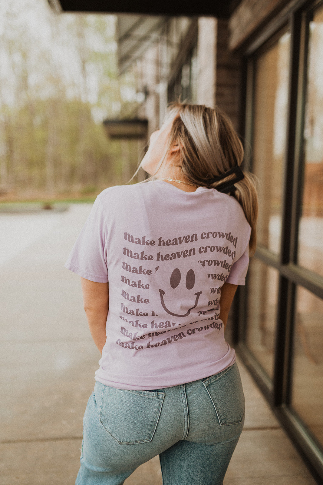 Make heaven crowded tee