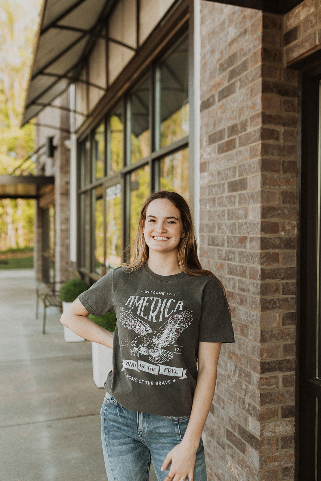 Welcome to America tee