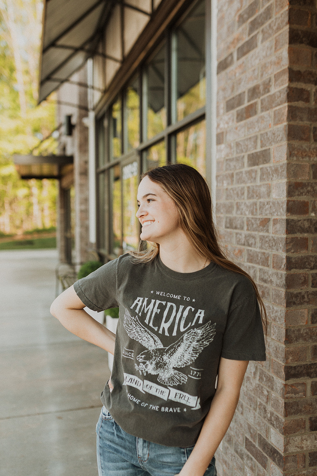 Welcome to America tee