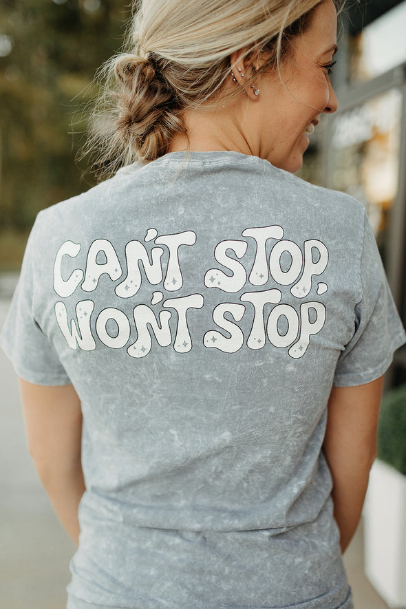 can’t stop won’t stop tee