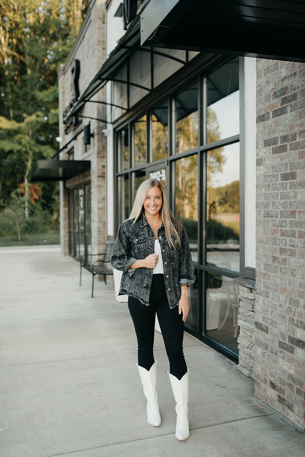 madelynn washed denim jacket