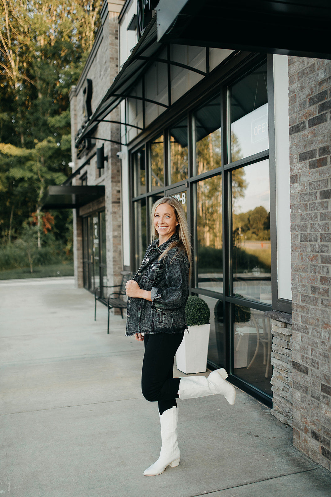 madelynn washed denim jacket
