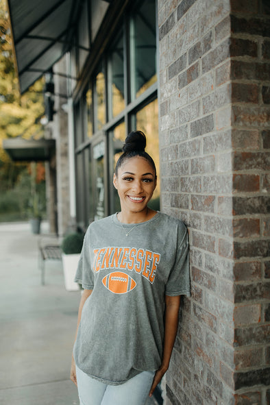 tennessee football mineral washed tee