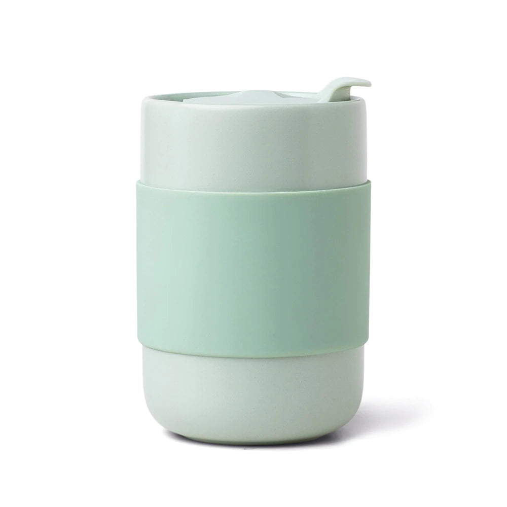 CERAMIC TUMBLER - MINT, 14 OZ