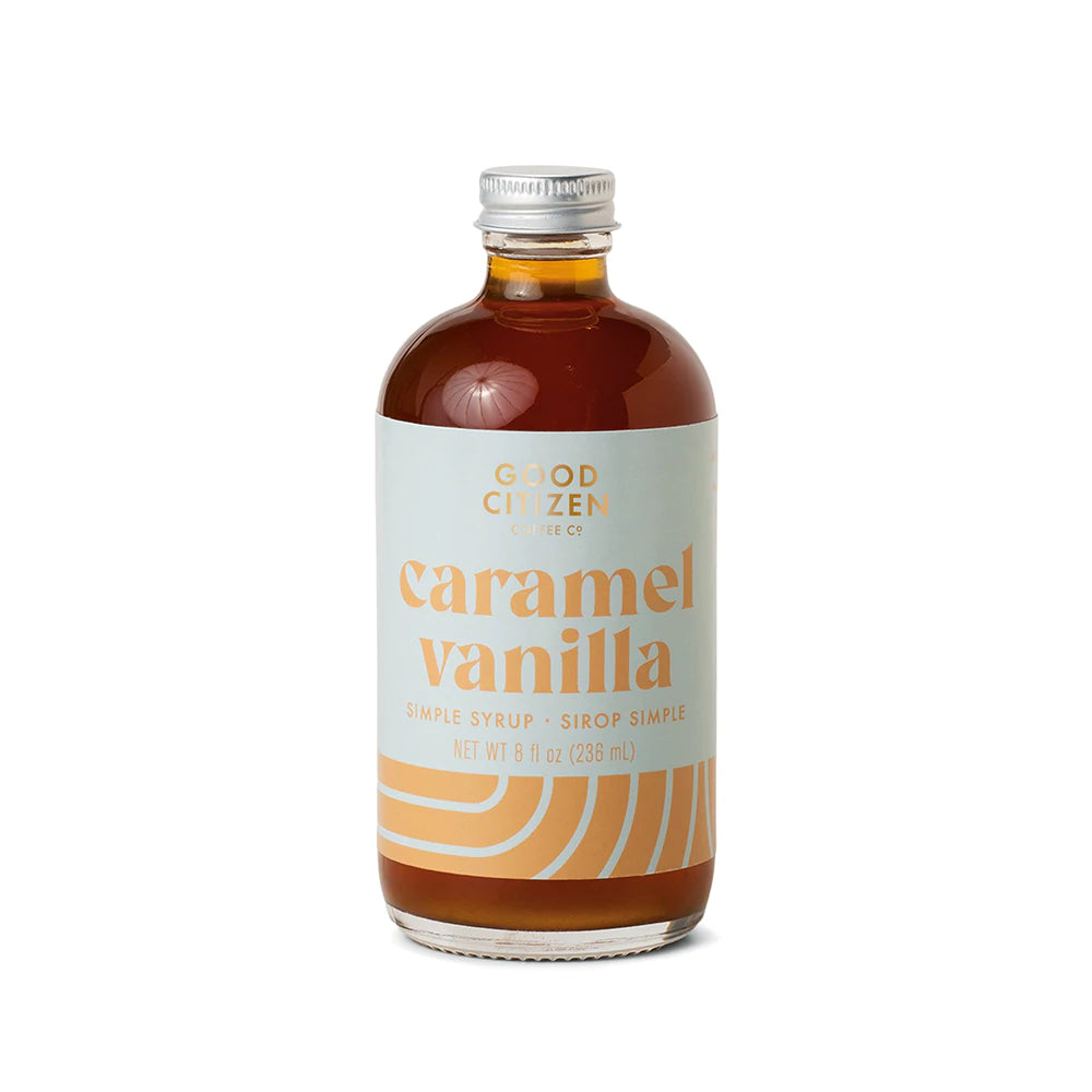 SIMPLE SYRUP - CARAMEL VANILLA, 8 OZ