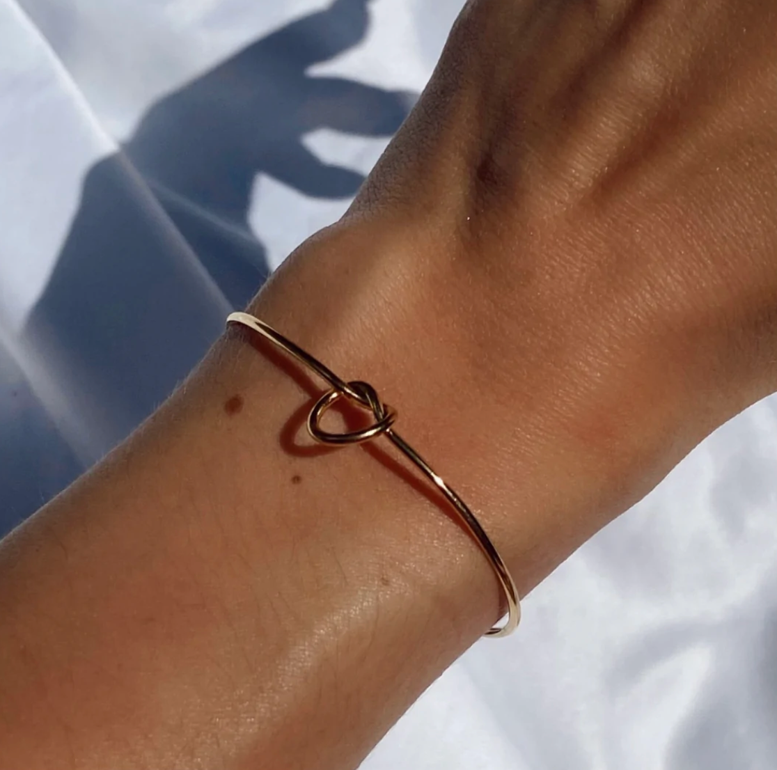 Forever Knot Bracelet gold