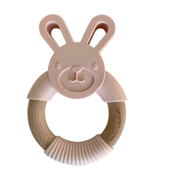 bunny teether rose