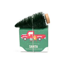 Santa – Clay & Salt Soak - Holiday Stocking Stuffers FINCHBERRY