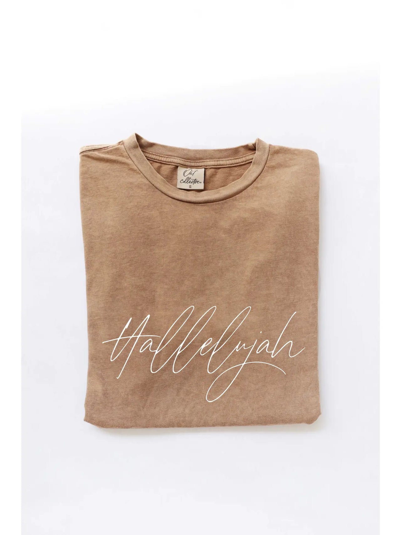 hallelujah mineral washed tee