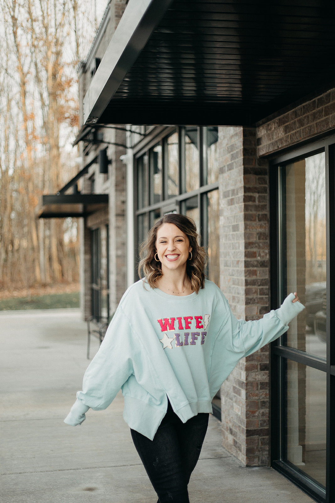 wife life sweatshirt