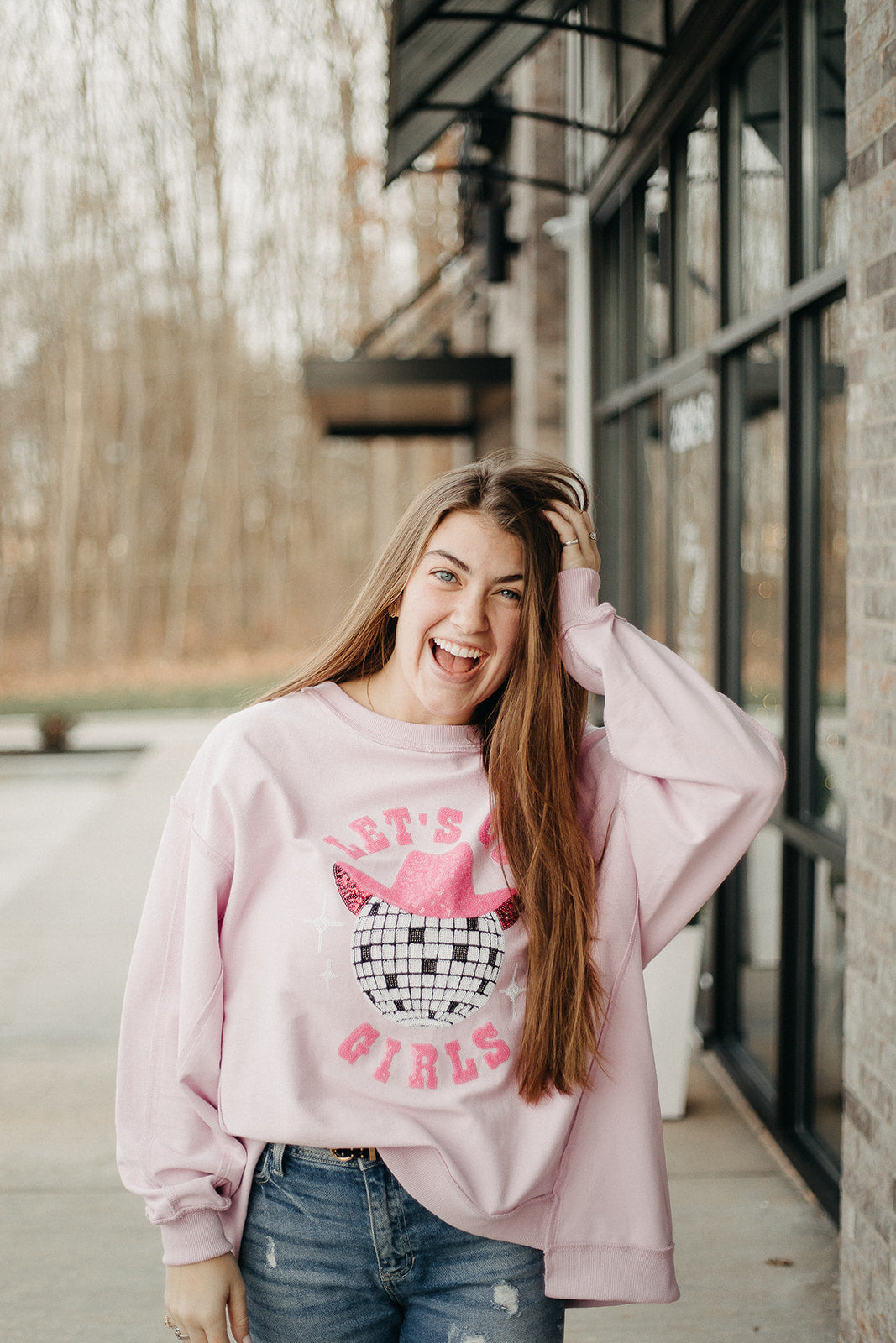 lets go girls sweatshirt