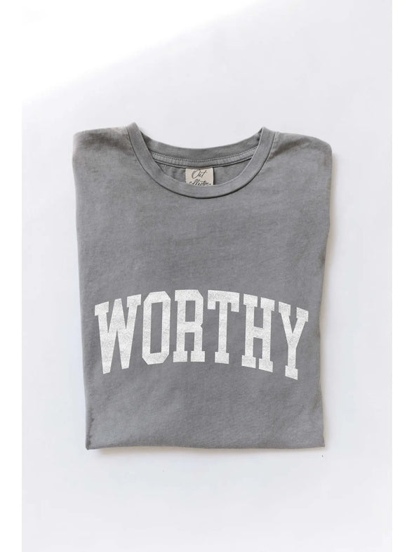 worthy mineral washed tee