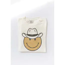 cowboy smiley face tee