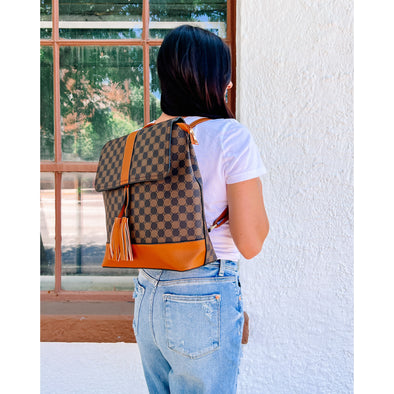 Lozada Backpack with Wallet BROWN