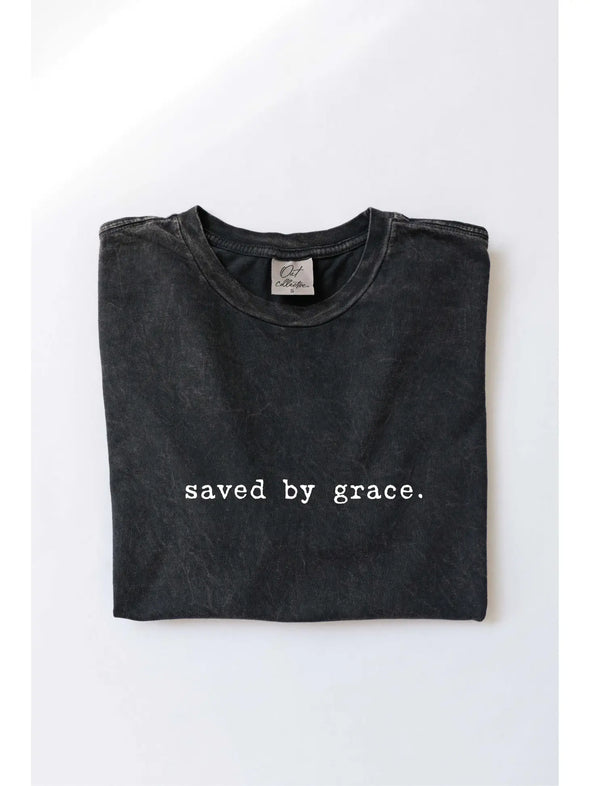 saved by grace tee