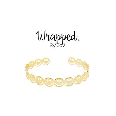 happy bracelet WRAPPED BY SAV