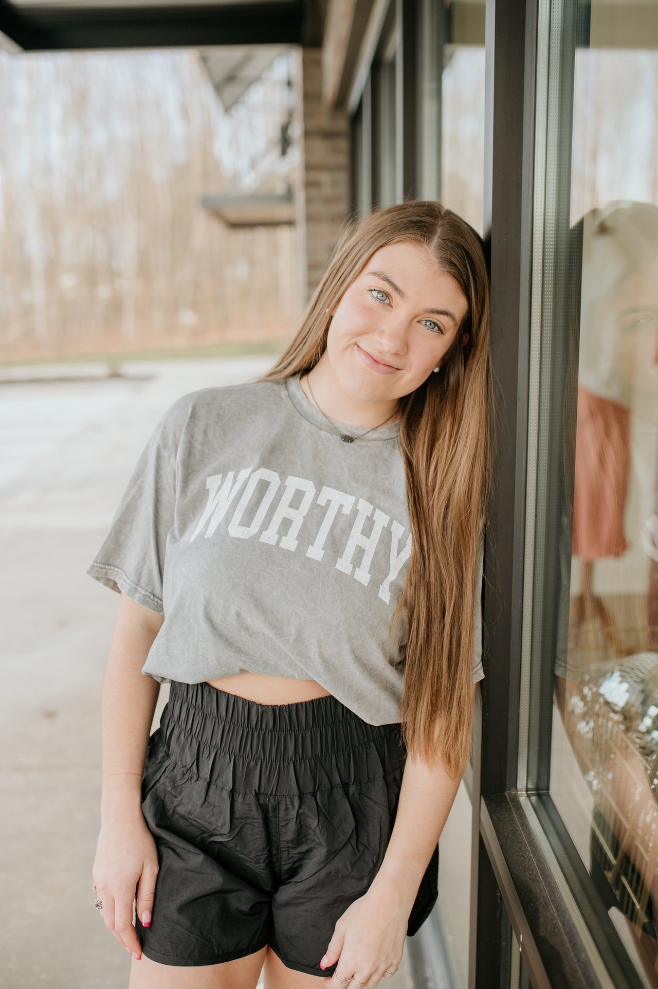 worthy mineral washed tee